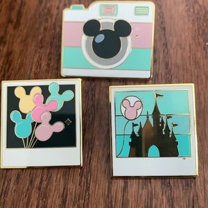 Disney polaroid pins